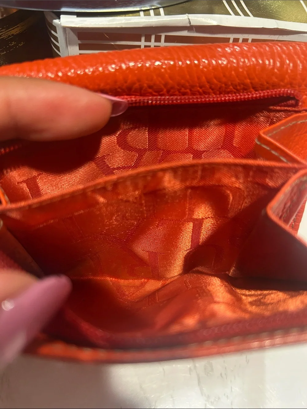 Furla compact trifold
